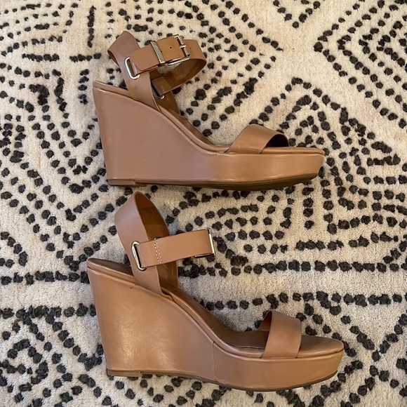 Arturo Chiang AT-Paulline Nude Wedge Heel sz 8M/38 - Picture 9 of 11